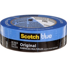 ScotchBlue Painter's Masking Tape - x 1.42" (36 mm) Width - 1 / Roll - Blue