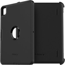 OtterBox iPad Pro (12.9-inch) (4th gen) Defender Series Case - For Apple iPad Pro (3rd Generation), iPad Pro (4th Generation) Tablet - Black - Dirt Resistant, Dust Resistant, Lint Resistant - Polycarbonate, Synthetic Rubber - 1