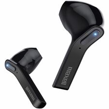Maxell Mini Wireless Earbuds with Mic - Stereo - True Wireless - Bluetooth - Earbud - Binaural - In-ear - Black