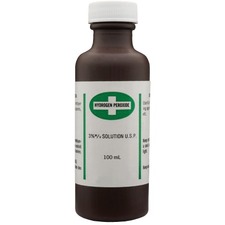 Safecross Hydrogen Peroxide, 100 mL - For Cut, Scratch, Sore Throat, Ulcer, Cleaning - 100 mL - 1 Each