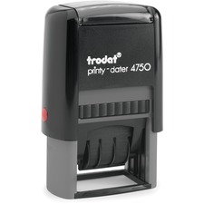 Trodat Printy Dater 4750 Self-Inking Date Stamp - Date Stamp - Plastic - 1 Each - RECU LE  