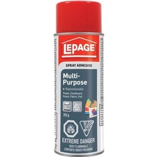 LePage Multi-purpose Spray Adhesive - 311.8 g - 1 Each - White