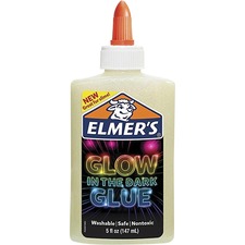 Elmers Glow in Dark Glue - 1 Each - Natural