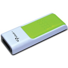 Proflash Pratico USB Flash Drive - 8 GB - USB 2.0 - Green - 1 Each
