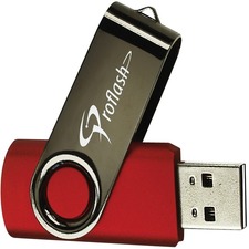 Proflash Classic Flash Drive - 32 GB - USB 3.0 - Red - 1 Each