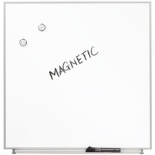 Quartet Matrix Magnetic Dry Erase Whiteboard - 23" (1.9 ft) Width x 23" (1.9 ft) Height - White Surface - 1 Each