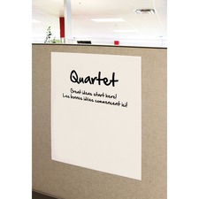 Quartet Write-on Anywhere Static Dry Erase Sheet - Rectangle - 31.50" (800.10 mm) Length x 24 2/5" Width - 1 Each