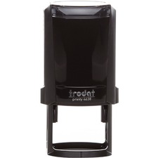 Trodat Printy Self-Inking Custom Stamp - Custom Design - 6 Line(s) - 1.50" (38.10 mm) Impression Diameter - 1 Each