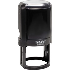 Trodat Printy Self-Inking Custom Stamp - Custom Design - 8 Line(s) - 1.63" (41.28 mm) Impression Diameter - 1 Each