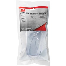 3M Over-The-Glass Safety Eyewear - Durable, Lightweight, Comfortable, Scratch Resistant - Impact Protection - 1 Each