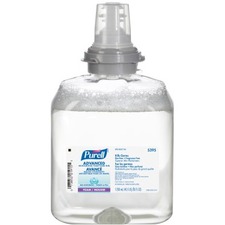PURELL® Hand Sanitizer Foam Refill - Fragrance-free Scent - 1.20 L - Kill Germs - Hand - Dye-free - 1 Each