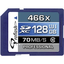 Proflash 128 GB Class 10 SDXC - 1 Pack - 5 Year Warranty