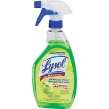 Lysol 4 in 1 Cleaner - 22 fl oz (0.7 quart) - Green Apple Scent - 1 Each - Disinfectant, Long Lasting, Deodorize