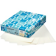 Domtar EarthChoice® Bristol Multipurpose Cover Stock - Letter - 8 1/2" x 11" - 67 lb Basis Weight - Vellum - 250 / Pack - Heavyweight - Cream