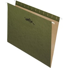 Green Letter Hanging Folder - Click Image to Close