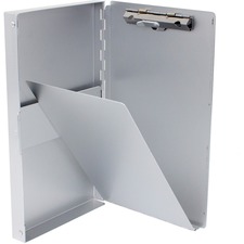 Geocan Clipboard - 0.50" Clip Capacity - Side Opening - Clamp - Aluminum - 1 Each