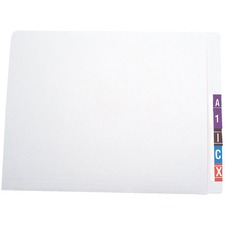 TOPS Legal End Tab File Folder - 8 1/2" x 14" - 50 Box