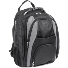 bugatti Carrying Case (Backpack) for 17.3" Notebook, Tablet - Black - Polyester Body - Shoulder Strap - 13" (330.20 mm) Height x 17.75" (450.85 mm) Width x 8.25" (209.55 mm) Depth - 1 Each