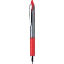 Pilot Acroballâ„¢ Retractable Ballpoint Pen - Medium, Ultra Smooth Pen Point - Refillable - Retractable - Red - 1 Each