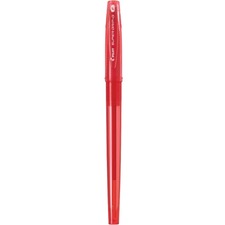 Pilot Super Grip G Ballpoint Pen - Fine Pen Point - Refillable - Red Oil Based Ink - 1 Each
