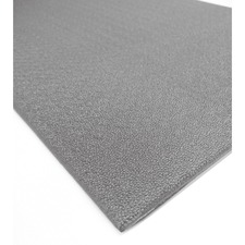 Floortex Easy Foot Anti-Fatigue Mat - Cashier's Station, Warehouse, Packaging Station - 0.370" (9.40 mm) Thickness - PVC Sponge, Foam - Gray - 1Each