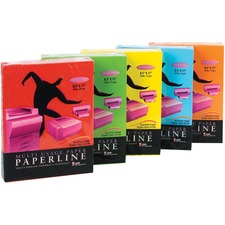 Paperline Colour Paper Multi Usage - Deep Lemon - Letter - 8 1/2" x 11" - 20 lb Basis Weight - 500 / Pack - Lemon