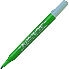 Pentel Dry Erase Whiteboard Marker - Fine Marker Point - Green - 1 Each