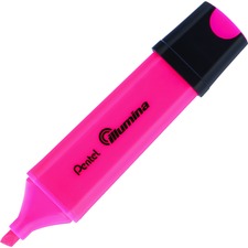 Pentel Illumina Highlighter - Fluorescent Pink - 1 Each
