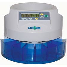 Accusum Coin Sorter - 500 Coin Capacity bills/min 200 coins/min bills/min