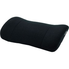 ObusForme Side To Side Lumbar Cushion With Massage - Black - Polyurethane Foam - 1 Each