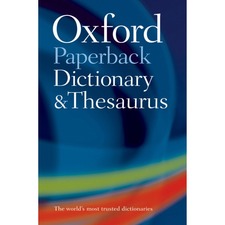 Oxford University Press Dictionary & Thesaurus English Dictionary Printed Book - Book - English
