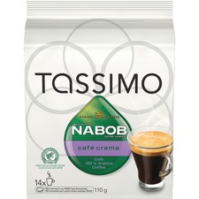 Elco Pod Tassimo Singles Nabob Cafe Crema Coffee - Compatible with Tassimo Brewer - 3.9 oz - 14 / Pack