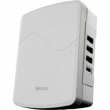 Woods Space Saver 3-Outlet Surge Tap, 1060 Joules, 4 USB - Woods&reg; Surge Protector 4 outlets White