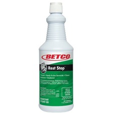 Betco Rest Stop Restroom Disinfectant - Ready-To-Use - 32 fl oz (1 quart) - 1 oz (0.06 lb) - Citrus Floral, Fresh Scent - 12 / Carton - Disinfectant, Deodorize, Cleanse, Bleach-free