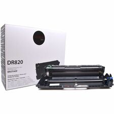 Premium Tone DR820 Compatible Drum Alternative for Brother - Laser Print Technology - 30000 Pages - 1 Each - Black