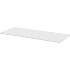 Lorell Training Tabletop - White Rectangle Top - 72" Table Top Length x 30" Table Top Width x 1" Table Top ThicknessAssembly Required - Particleboard, Melamine Top Material - 1 Each