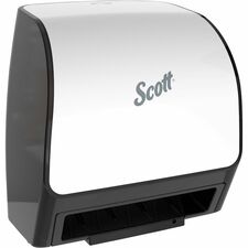 Scott Electric Towel Dispenser - Touchless Dispenser - 7.25" (184.15 mm) Height x 12.35" (313.69 mm) Width x 11.80" (299.72 mm) Depth - Plastic - White - Dirt Resistant, Hands-free, Compact, Drop Resistant, Slip Resistant, Wall Mountable, Hygienic, Keyless Entry - 1 Each