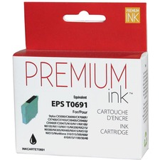 Premium Ink Inkjet Ink Cartridge - Alternative for Epson T069120 - Black - 1 Each - 245 Pages