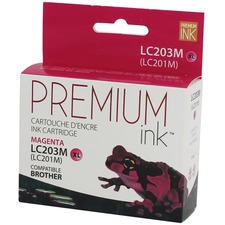 Premium Ink Inkjet Ink Cartridge - Alternative for Brother LC203MS - Magenta - 1 Pack - 550 Pages