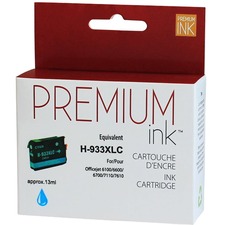 Premium Ink Inkjet Ink Cartridge - Alternative for HP - Cyan - 1 Pack - 825 Pages