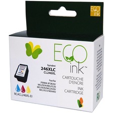Eco Ink Inkjet - Remanufactured for Canon CL246XL - Color - 300 Pages