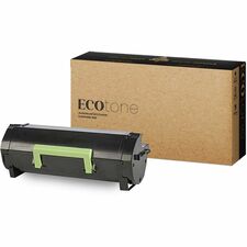 EcoTone Toner Cartridge - Remanufactured for Lexmark 51B1H00 - Black - 8500 Pages