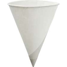 Konie Paper Cone Cups - 200 / Bag - Cone - 5000 / Carton - White - Paper - Water