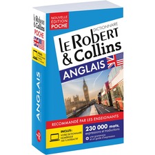 Le Robert Collins Bilingual Pocket Dictionary 2020 Editions Printed Book - Book - English, French