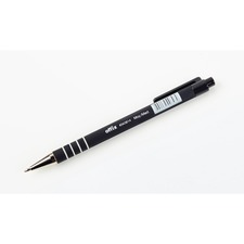 Black Retractable Medium Point Ballpoint Pen