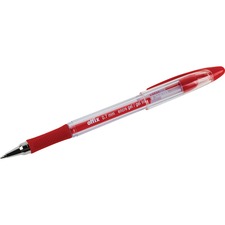 Offix Rolling Ballpoint Pen - Red Gel-based Ink - 1 Each