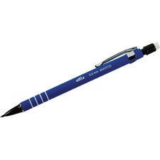 Offix Mechanical Pencil - 0.5 mm Lead Diameter - Blue Lead - Rubberized Barrel - 1 Each