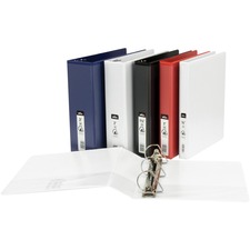 1-1/2" Red D-Ring Presentation Binder