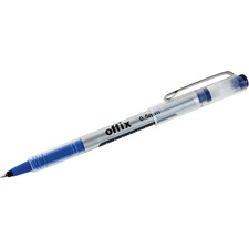 Offix Rolling Ballpoint Pen - Blue Liquid Ink - 1 Each