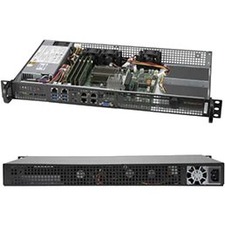 Supermicro SuperServer 5019A-FN5T Barebone System - 1U Rack-mountable - Socket BGA-1310 - 1 x Processor Support - Intel Atom C3958 Hexadeca-core (16 Core)